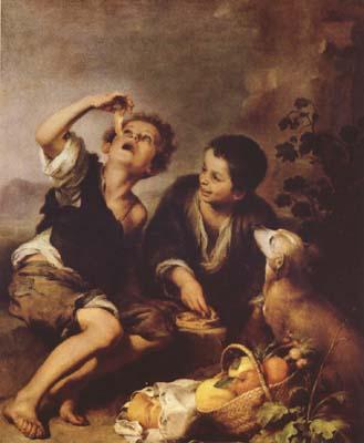 Bartolome Esteban Murillo The Pie Eater (mk08)